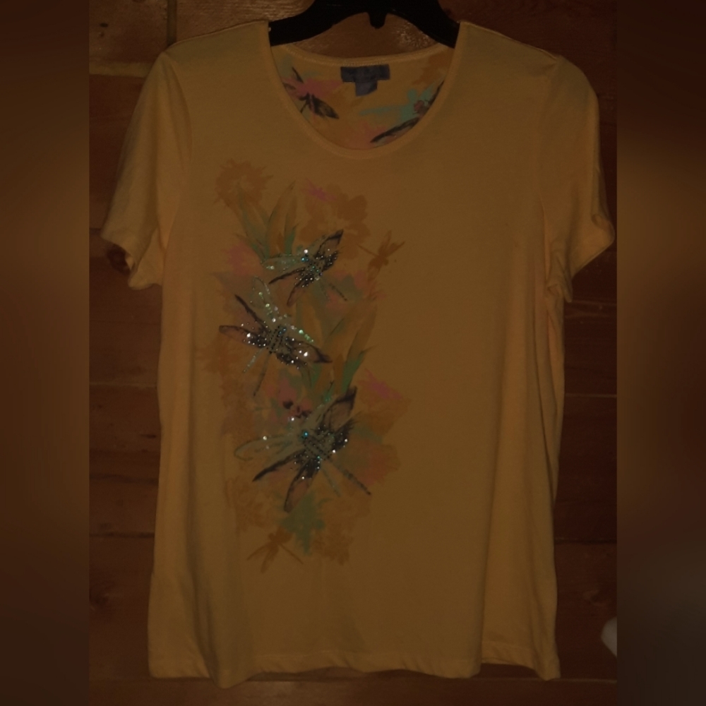 🍀3/15 Woman's Vintage 90s Dragonfly Tee-shirt